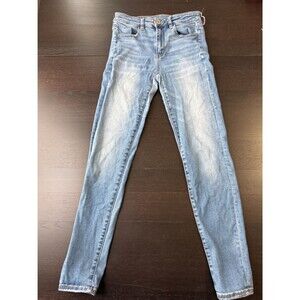 American Eagle Outfitters Faded Blue High-Rise Jegging